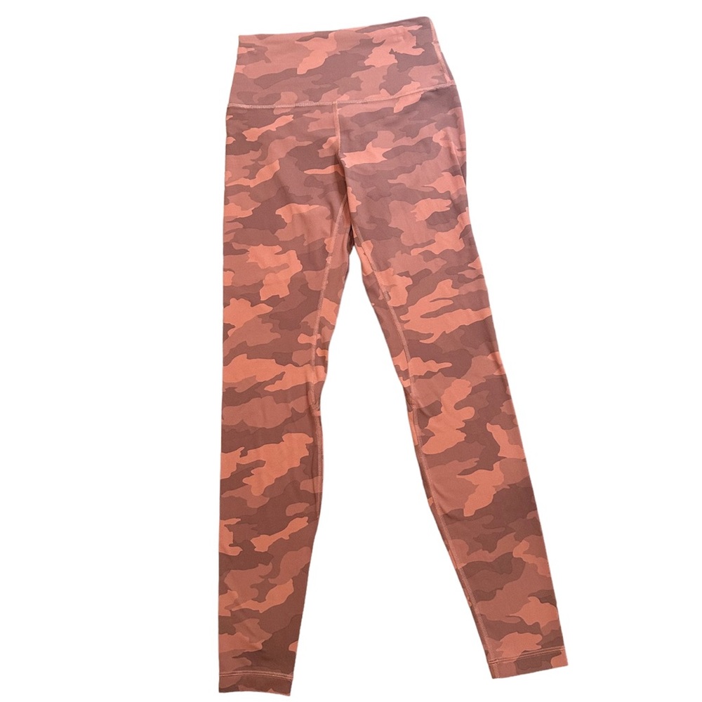 Lululemon pink camo leggings
